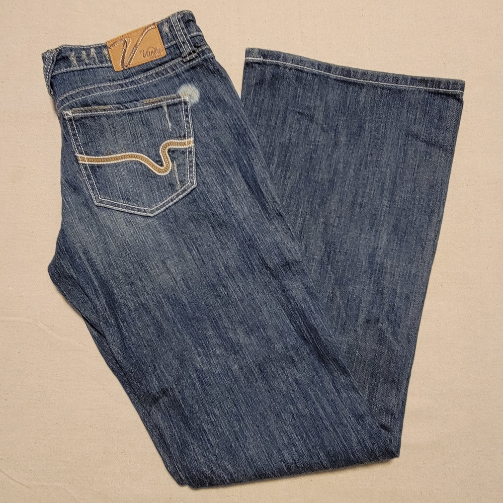 Vanity Womens Blue Jeans
